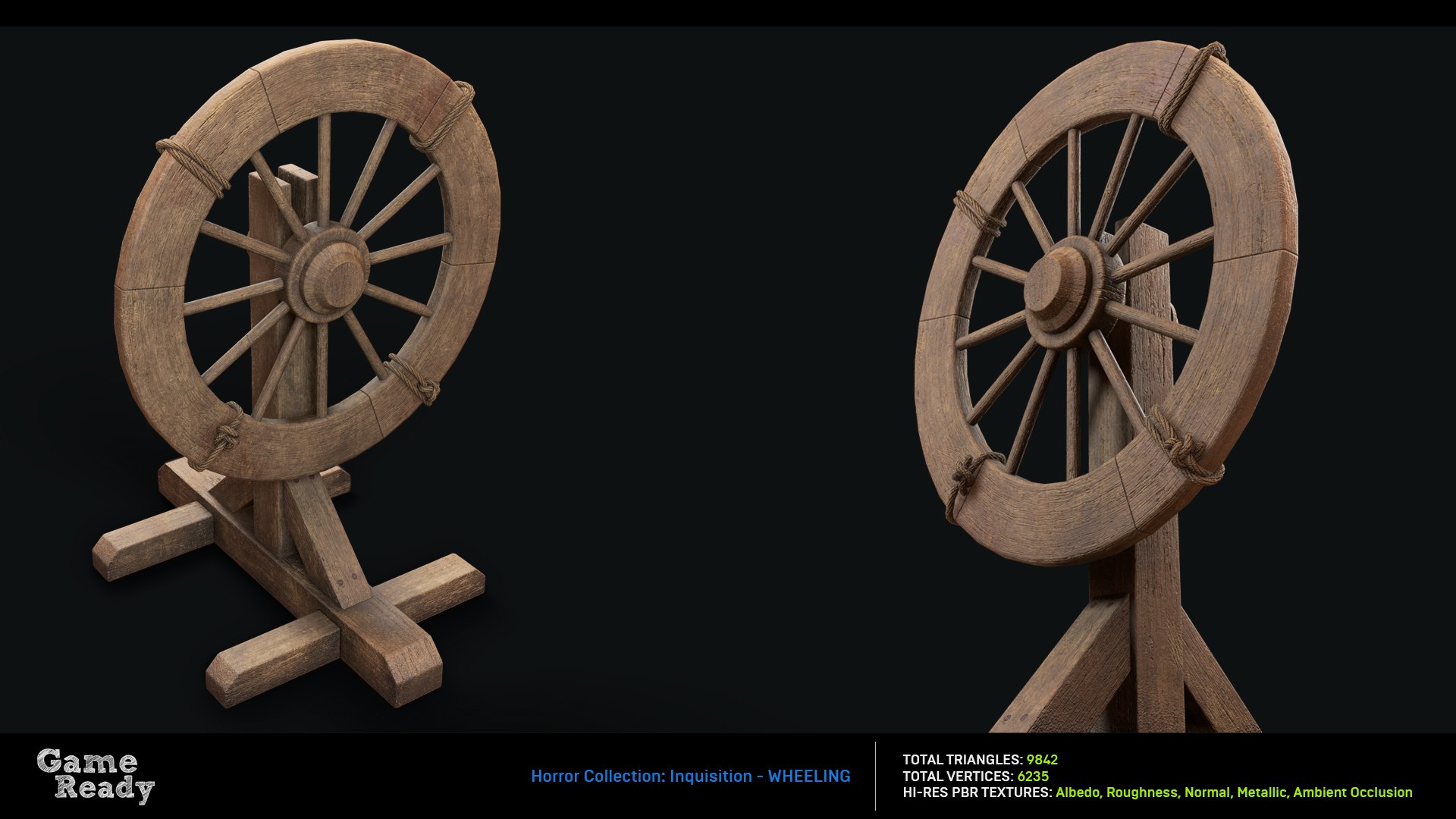 Inquisition Wheel 3D Model - TurboSquid 1564315