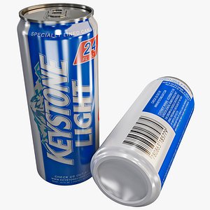 Keystone Light Beer Can