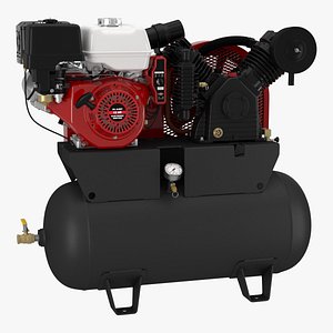 Air Compressor with Engine