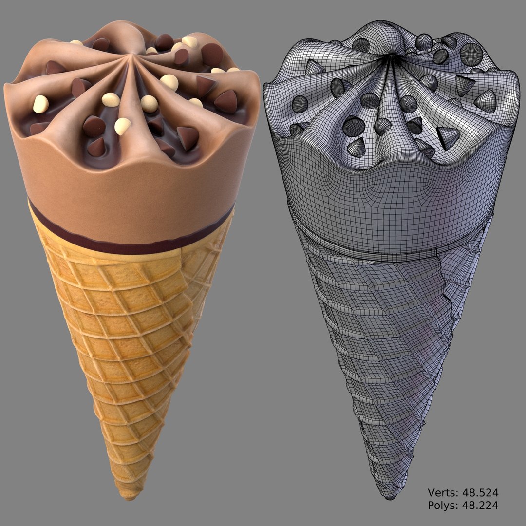 3d Model Ice Cream
