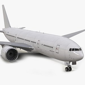 3d model boeing 777-200lr generic