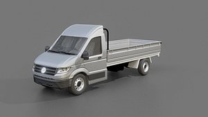 3D Volkswagen Crafter Pickup Truck