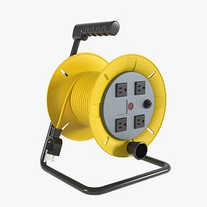 Extension Cord Reel 3D Models for Download | TurboSquid