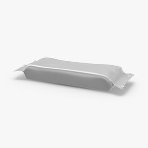 Snack Bar Protein Bar Wrapper White