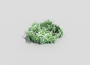 3d model grass