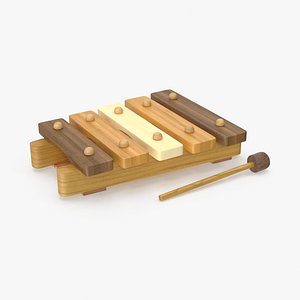 Baby Wooden Xylophone Natural
