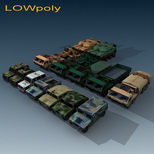 3ds max truck transporter tank