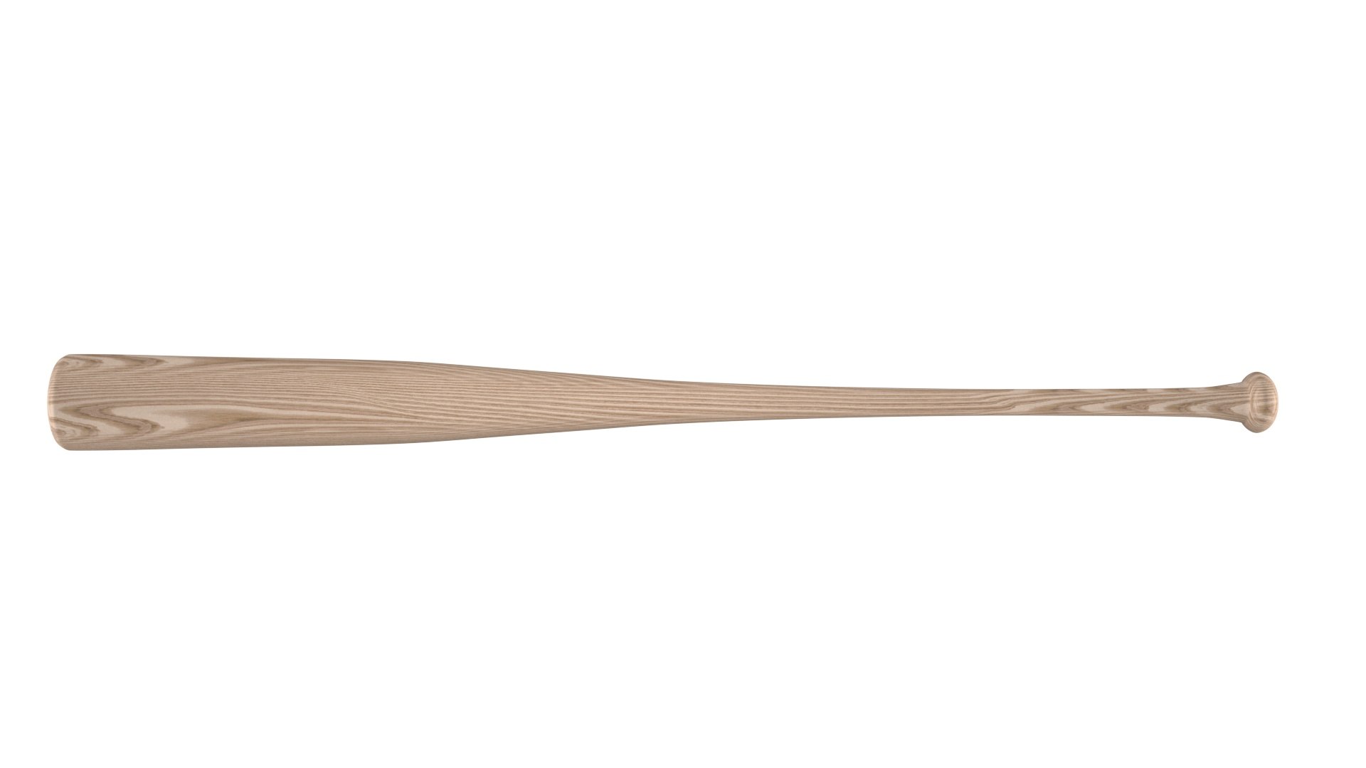 3D wooden baseball bat rendered model TurboSquid 1534776