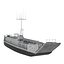 3d model landing craft utility class