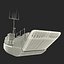 3d model landing craft utility class