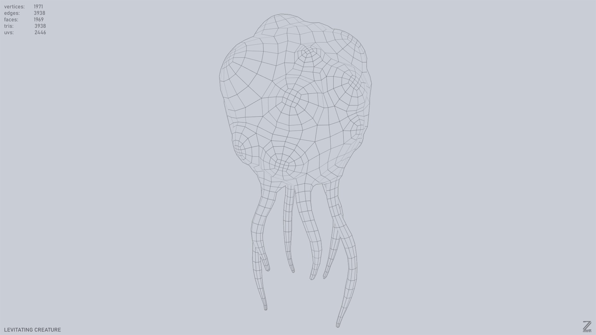 Levitating creature model https://p.turbosquid.com/ts-thumb/OD/v2x98f/rN/levitating_creature_02_wireframe01/png/1747400242/1920x1080/fit_q87/c79401697ed4c07fa4a0b5379a7d44fae081e851/levitating_creature_02_wireframe01.jpg