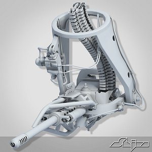 Apache Helicopter M230 Chain Gun