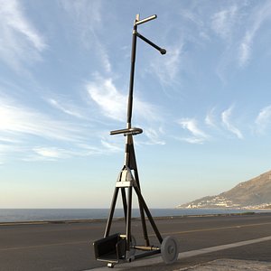 3D Open Wheel Car Back Jack