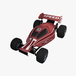 3D toy racing car