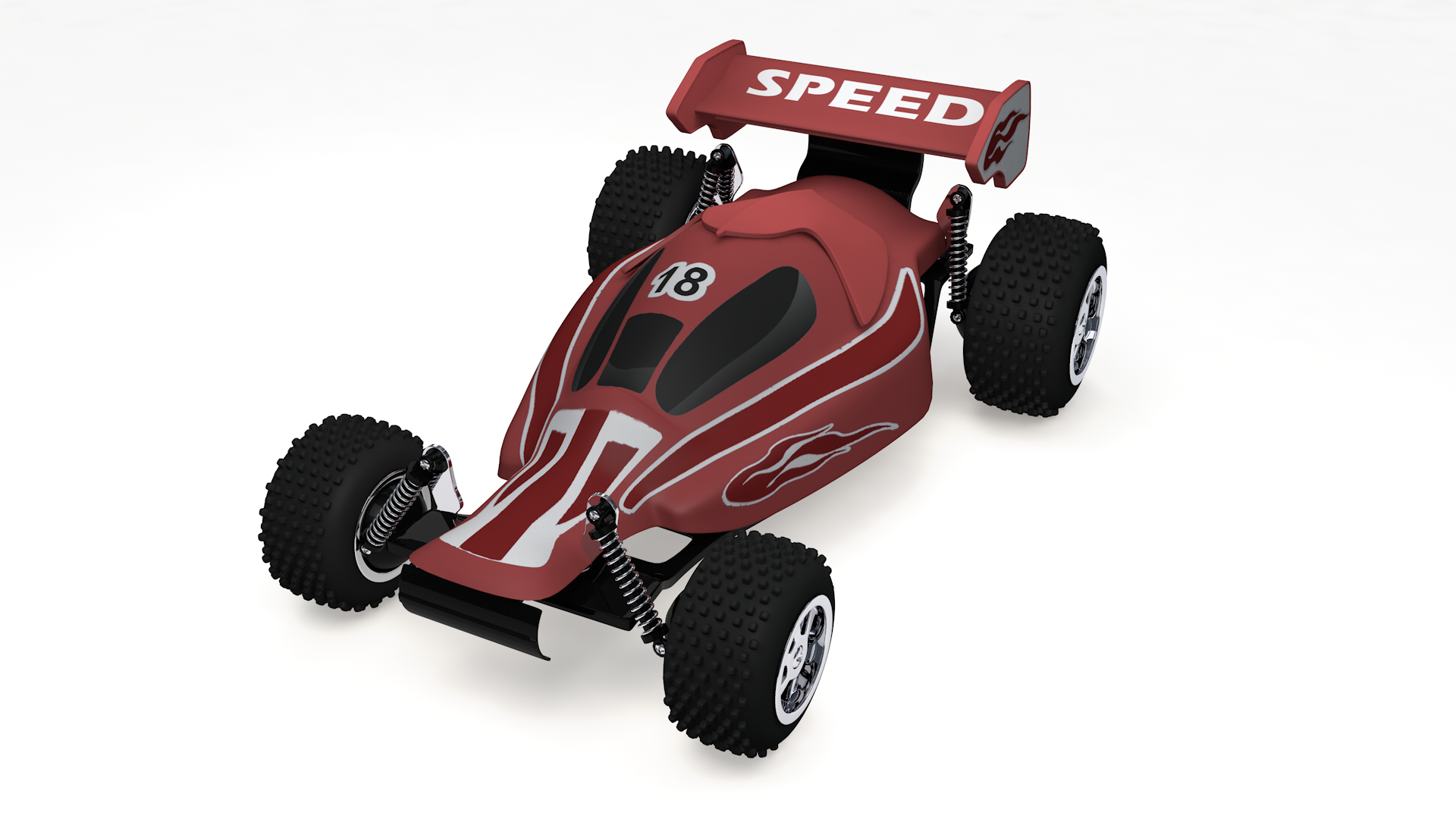 3D toy racing car TurboSquid 1670822