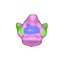Kolorowa maska na twarz Monster 3D