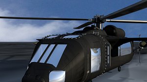 3 moel helicopter black