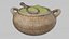 Old Medieval Clay Pot v4