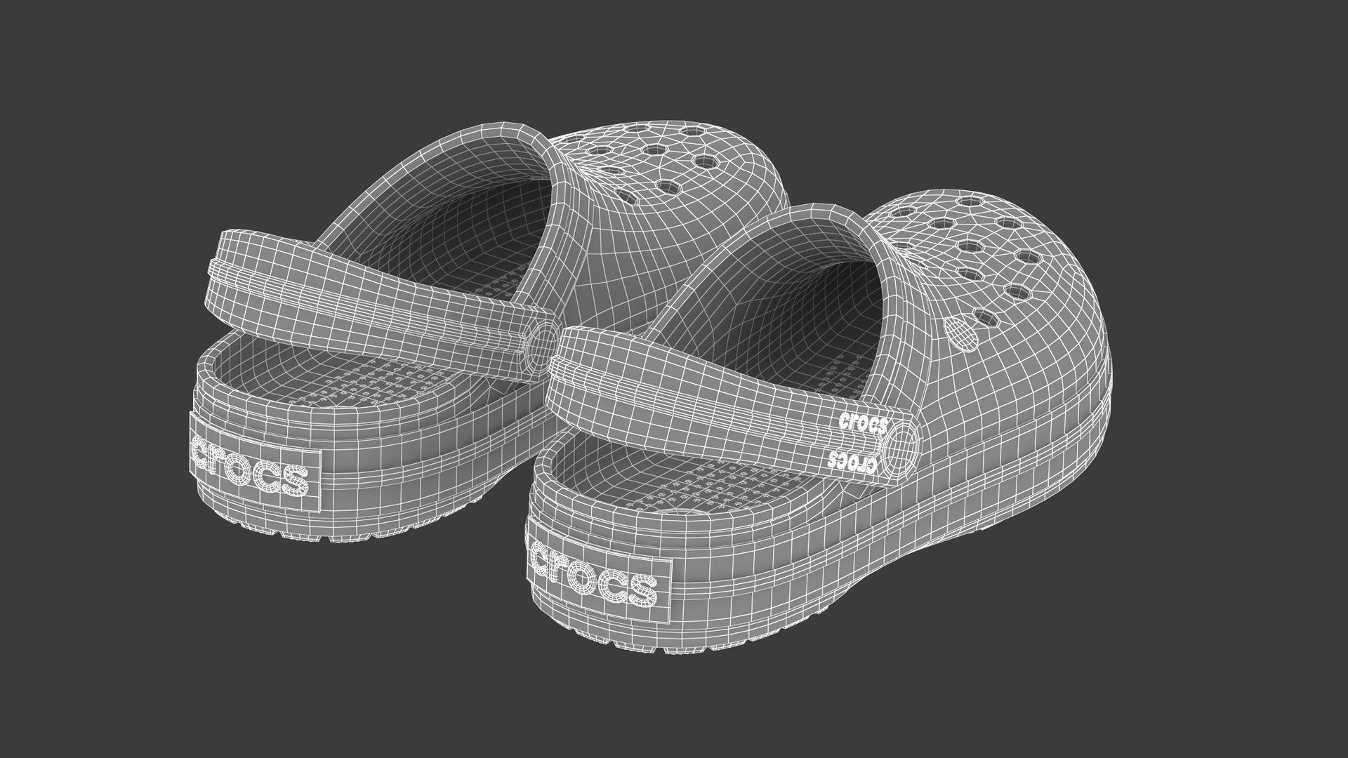 Crocs Crocband Spearmint 3D Model - TurboSquid 2416310