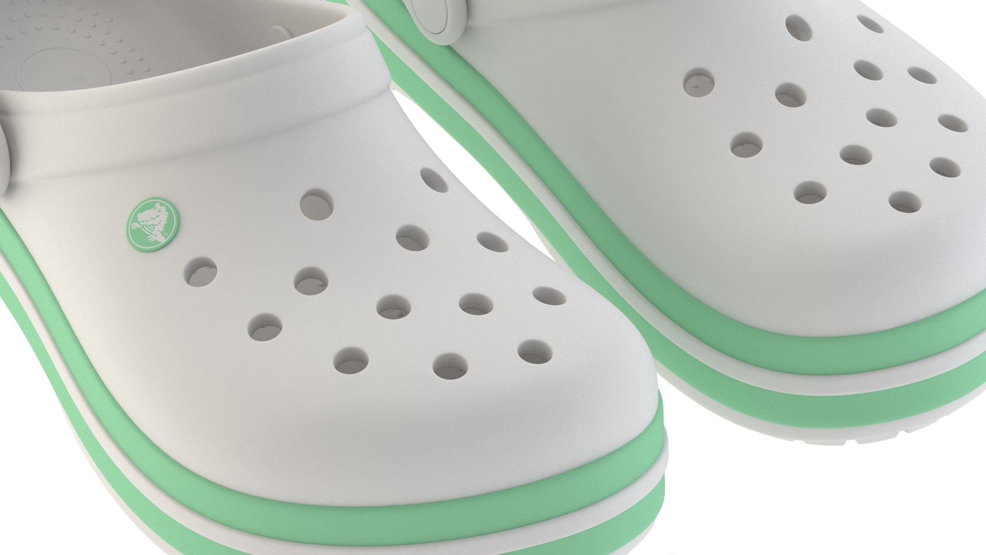 Crocs Crocband Spearmint 3D Model - TurboSquid 2416310