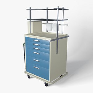 medical supply cart model