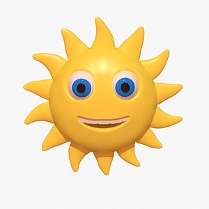 Cartoon character 26 - Sun