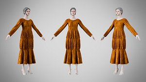 Dress 25 Velvet Honey Dusk