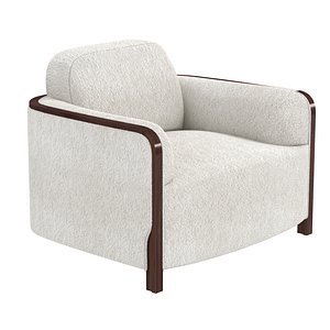 3D model Atelier Purcell artus lounge chair