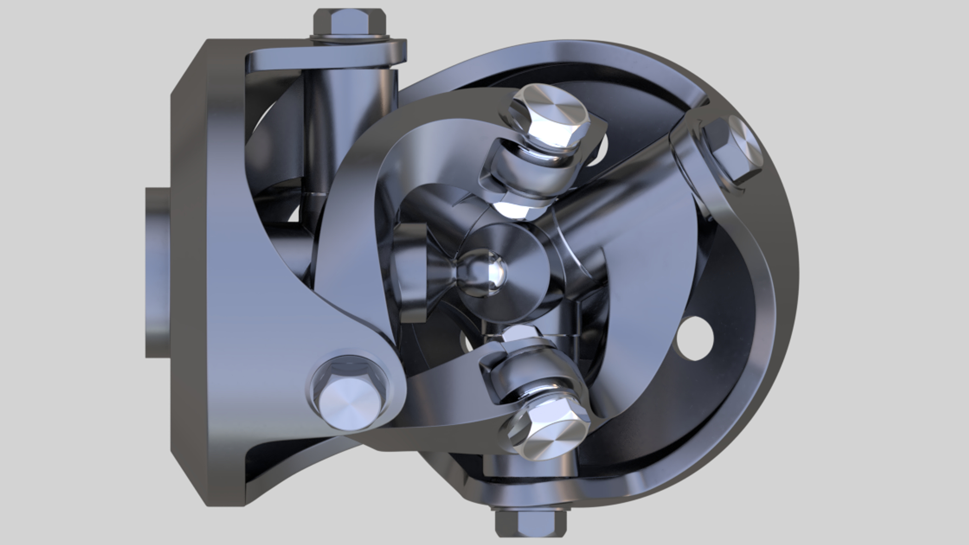 3D coupling harris joint cv model TurboSquid 1356797
