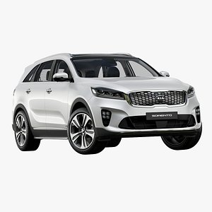 2019 kia sorento 3D