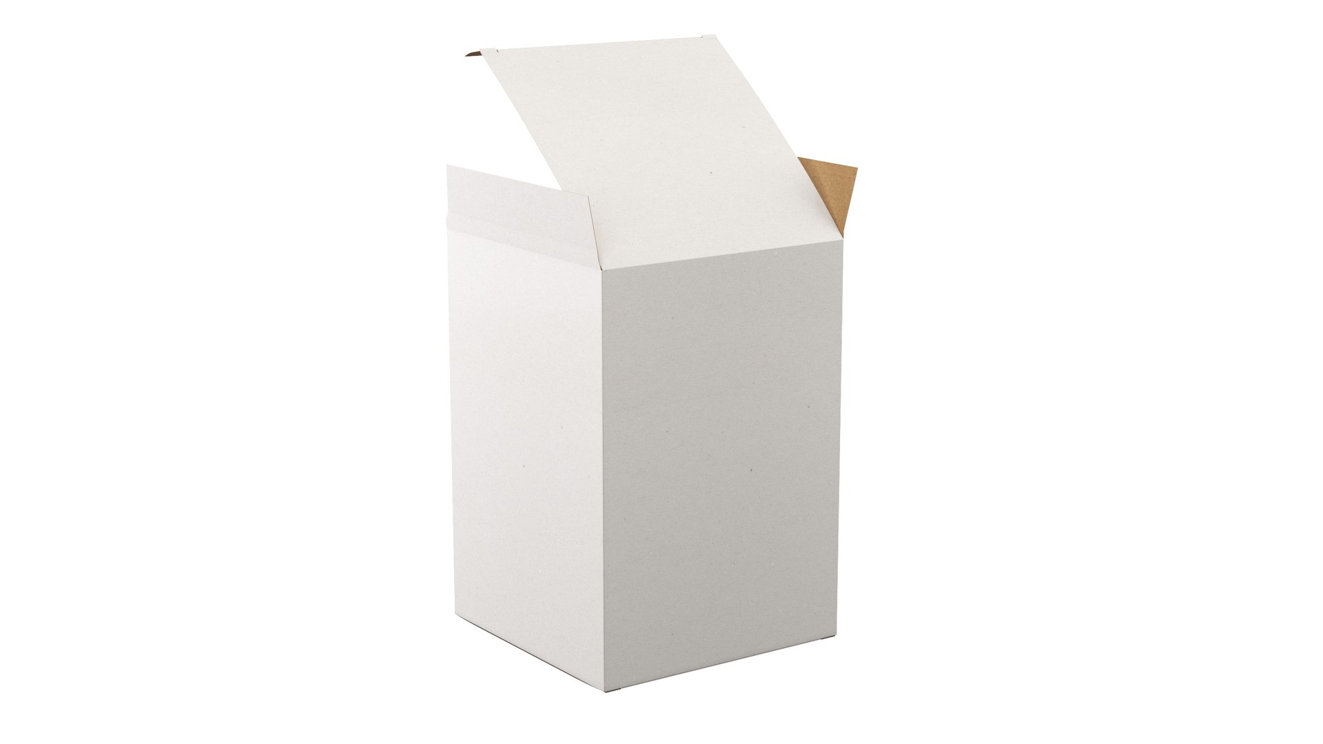 3D Model Open Packaging Product Box - TurboSquid 2155386
