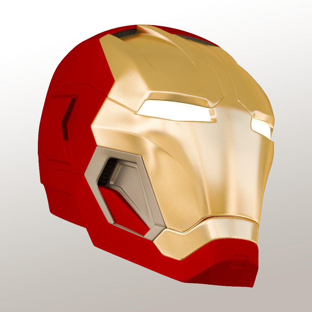 Ironman Mark 45 V2 Helmet 3D Printable Model With Interior Details -   Norway