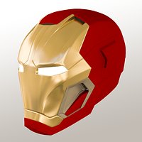 Iron Man Mark 45 Friday helmet