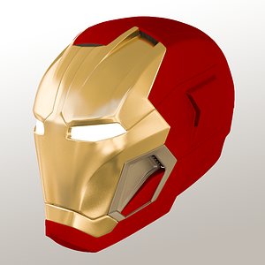 Iron Man Mark 45 Friday helmet