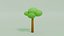 Low poly Tree 3D model