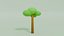 Low poly Tree 3D model