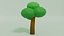 Low poly Tree 3D model
