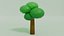 Low poly Tree 3D model