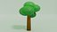 Low poly Tree 3D model