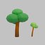 Low poly Tree 3D model