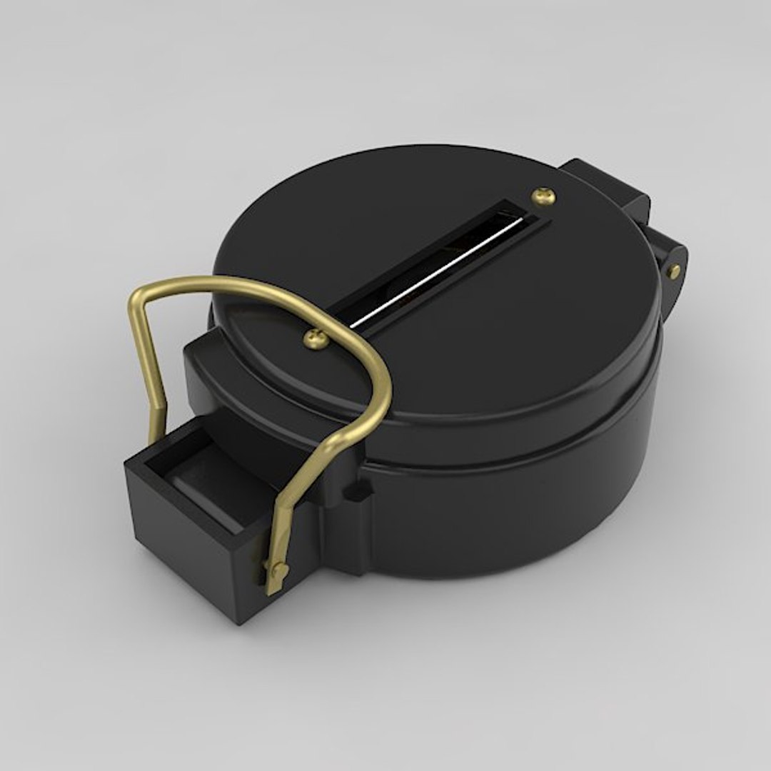 3d model compass