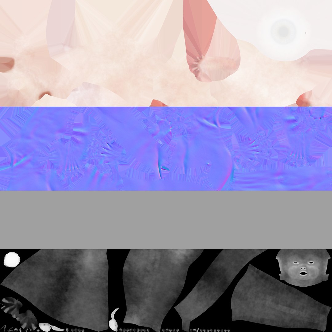 3D Female Character RiGGED - TurboSquid 2217384