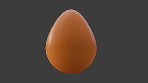 Egg 3D model