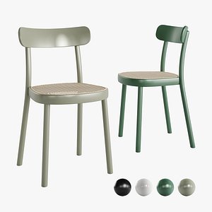 La Zitta Chair 315 by TON 3D model