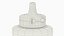 Plastic Squeeze Bottle with Red Dispensing Cap