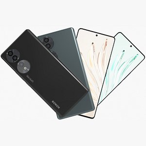 Honor 70 Black and Green