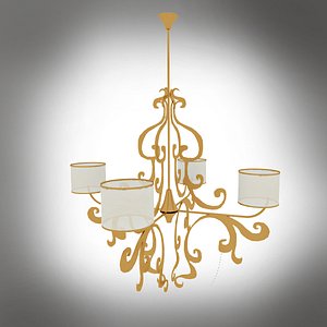 3d chandelier cortezari