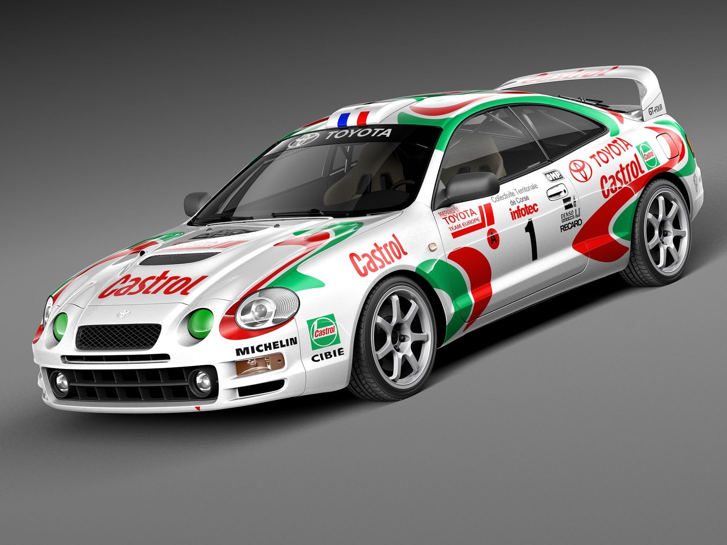 トヨタ celica castrol セリカ GT Four 3d Toyota Celica Gt-four Sport Model