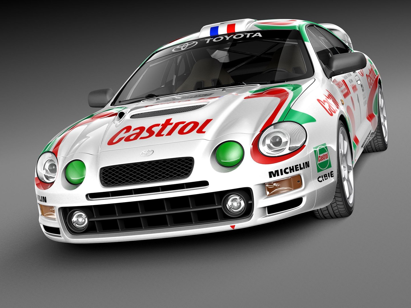3d Toyota Celica Gt-four Sport Model