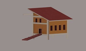 Chicken Hut 3D model